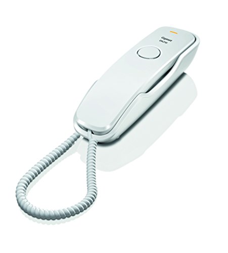 Gigaset DA210 - Teléfono Fijo con Cable, Color Blanco
