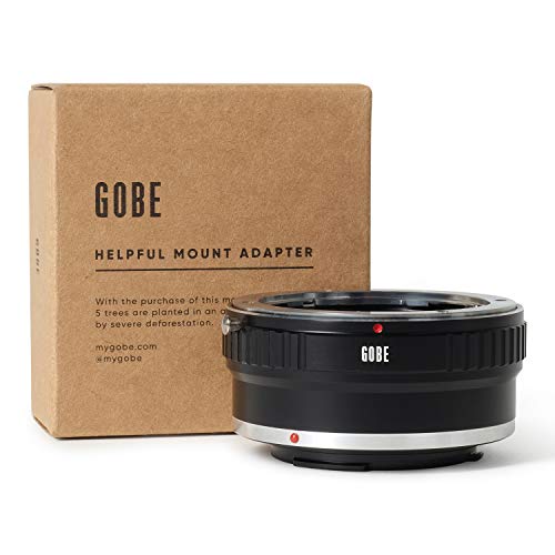 Gobe - Adaptador de Lente Compatible para Lentes Contax/Yashica (C/Y) y cuerpos de cámara Canon EOS M (EF-M)