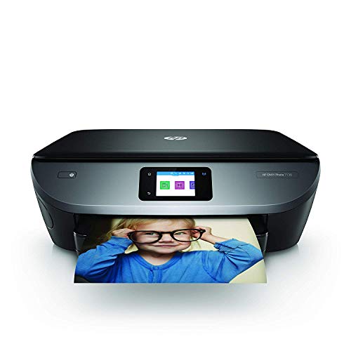 HP Envy Photo 7130 – Impresora multifunción inalámbrica (Tinta, Wi-Fi, copiar, escanear, impresión a Doble Cara, 1200 x 1200 PPP, Incluido 4 Meses de HP Instant Ink) Color Negro