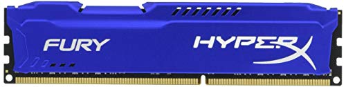 HyperX Fury - Memoria RAM de 8 GB (1866 MHz DDR3 Non-ECC CL10 DIMM), Azul