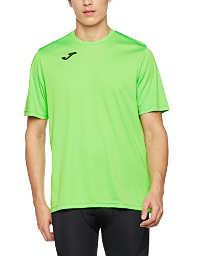 Joma Combi Camiseta Manga Corta, Hombre, Verde (Fluor), XL