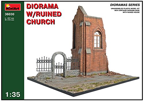 MiniArt 36030 - Diorama de Iglesia en ruinas