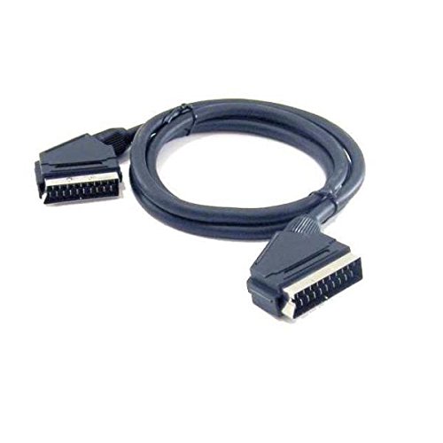 Nilox LF50.0002000 cable EUROCONECTOR 1,5 m SCART (21-pin) Negro - Cables EUROCONECTORES (1,5 m, SCART (21-pin), SCART (21-pin), Macho, Macho, Níquel)
