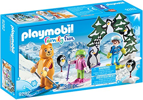 Playmobil-9282 Escuela de Esquí, única (9282)