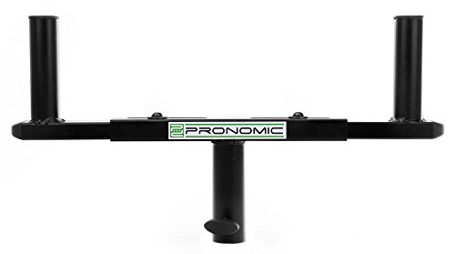 Pronomic BAT-02 T-soporte altavoces bifurcado para dos 2 altavoces adaptador