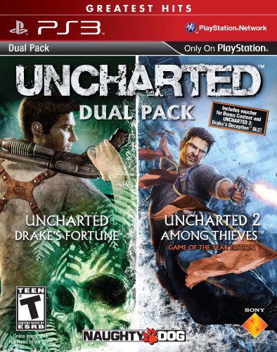 Sony UNCHARTED Greatest Hits Dual Pack, PS3 - Juego (PS3, PlayStation 3, Acción / Aventura, T (Teen))