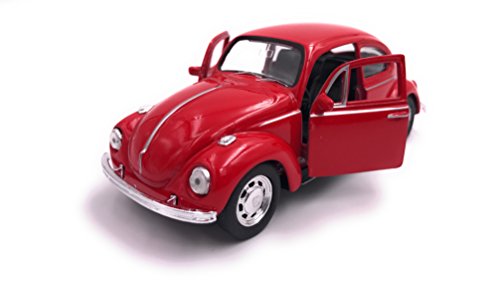 Welly Escarabajo Escarabajo Modelo Auto Auto Producto con Licencia 1: 34-1: 39 OVP Rojo