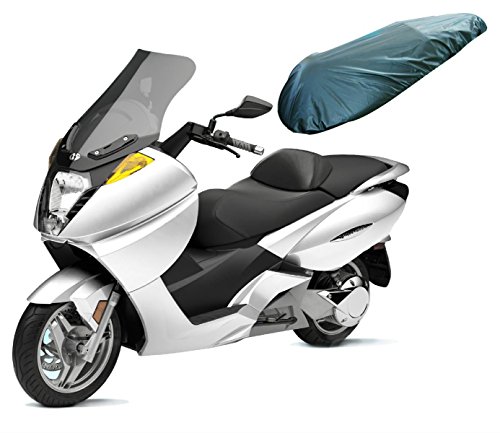 A de Pro Universal Motorcycle Motorbike Nylon Heavy Duty Waterproof Seat Covers Black L