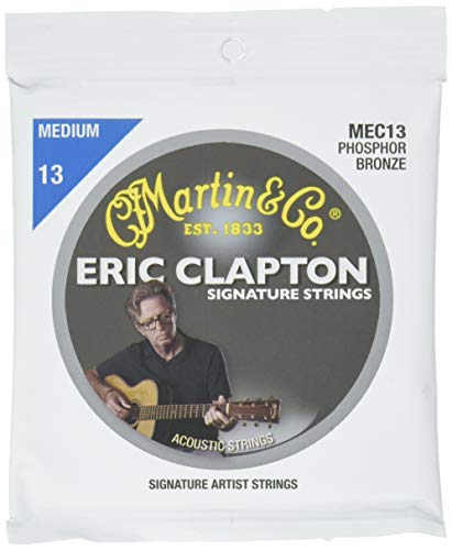 Martin MEC13 - Juego de cuerdas para guitarra acústica de fósforo/bronce.013-.056