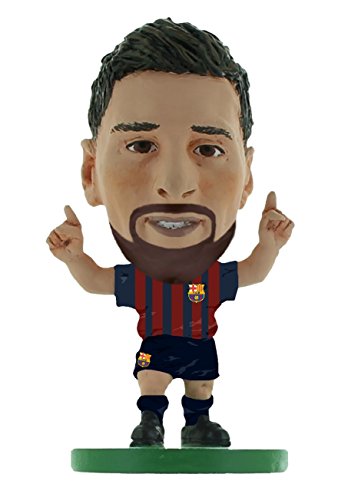 SoccerStarz SOC1059 Barcelona Lionel Messi-Home Kit (2019 Version)/Figuras, Verde
