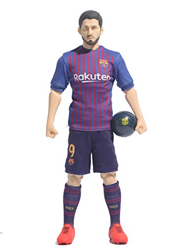 Sockers - Figura FCB de Luis Suárez, Azul Grana, 30 cm (BanboToys 2)