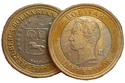 ARUNDEL SERVICES EU 24mm Simon Bolivar Liberator Moneda Replica Copiar réplica de Moneda Dinero Replica Moneda