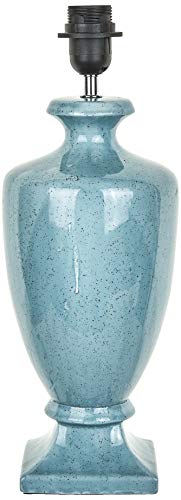 Better & Best 1891602 Lámpara de sobremesa cerámica azul pequeña de ceramica, color: azul