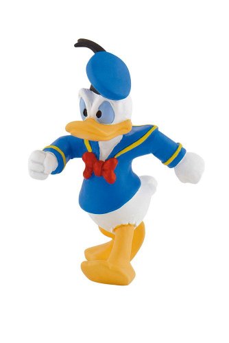 Bullyland B15335 Disney - Figura de pato Donald enfadado