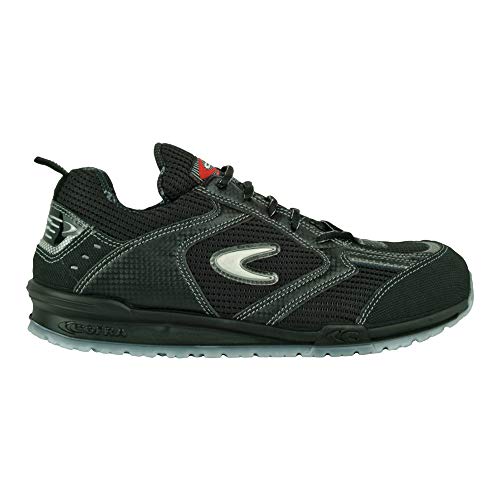 Calzado de seguridad S1P Petri Running de Cofra, zapatillas deportivas, talla 41, negro, 78450-002