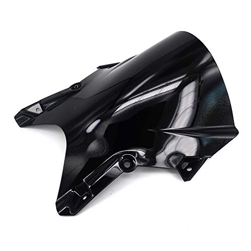 Fast Pro Protector de Parabrisas para Motocicleta, Color Negro, protección ABS para Motocicleta KTM RC8 RC 8 2008 – 2015