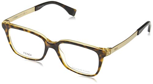 FENDI Brillengestelle FF 0077 DVO Monturas de gafas, Marrón (Braun), 50.0 para Mujer
