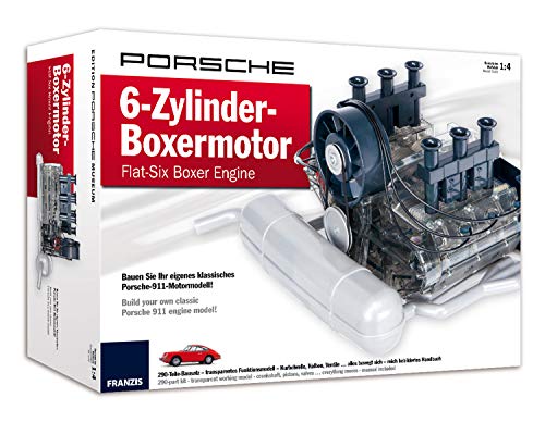 Franzis Porsche 6-Zylinder-Boxermotor - Flat-Six Boxer Engine: Bauen Sie Ihr eigenes klassisches Porsche-911-Motormodell!