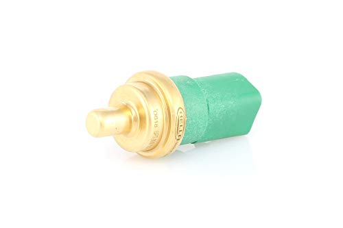 HELLA 6PT 009 107-141 Sensor, temperatura del refrigerante, Número de conexiones 4, con junta, con circlip