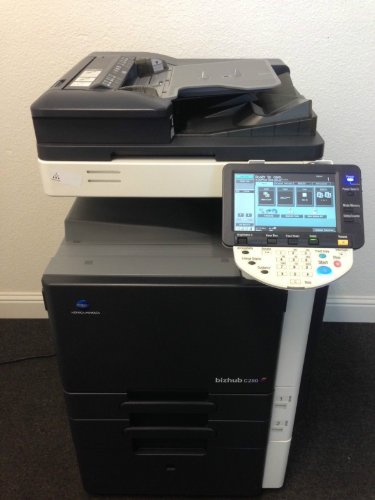 Konica Minolta Bizhub C280 - Impresora fotocopiadora multifunción A3, Color