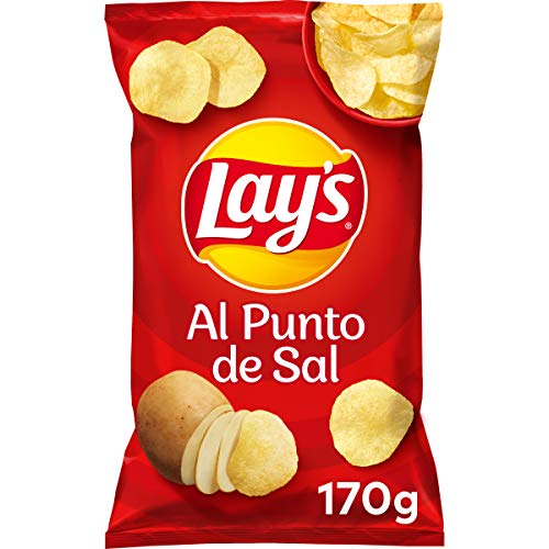 Lay's - Patatas Fritas al punto de sal,170 gr