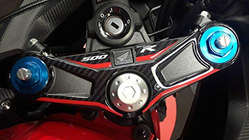 Protección Placa Horquilla Dirección para Moto CBR500R Compatible Honda CBR 500R 2019-2020