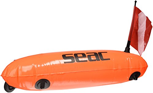 SEAC Boya Torpedo, Adultos Unisex, Anaranjado, 23 cm