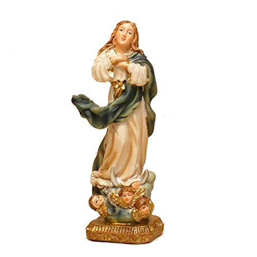 Trofeos Cadenas | Virgen de la Inmaculada. Figura Religiosa, en Resina, de 11 cm