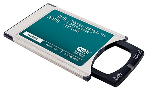 3com OfficeConnect Wireless 108Mbps 11g XJACK PC Card 108 Mbit/s Interno - Accesorio de red (Interno, Inalámbrico, Tarjeta de PC, 108 Mbit/s)