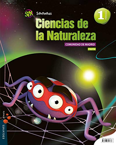 Ciencias de la Naturaleza 1º Primaria (Pauta) C. de Madrid (Superpixépolis) - 9788426395733