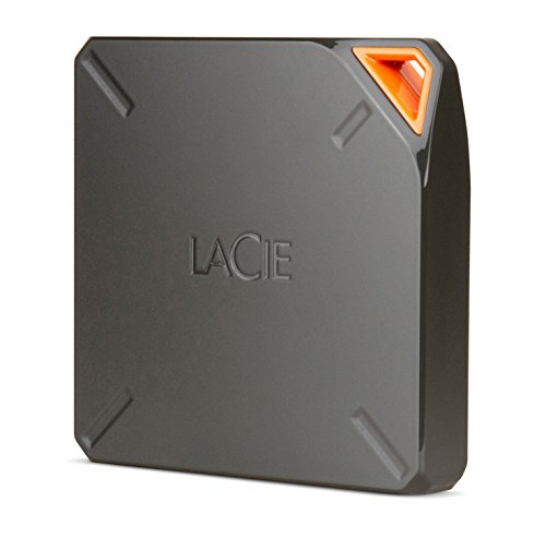 LaCie Fuel - Disco Duro inalámbrico 1 TB (USB 3.0), Color Gris
