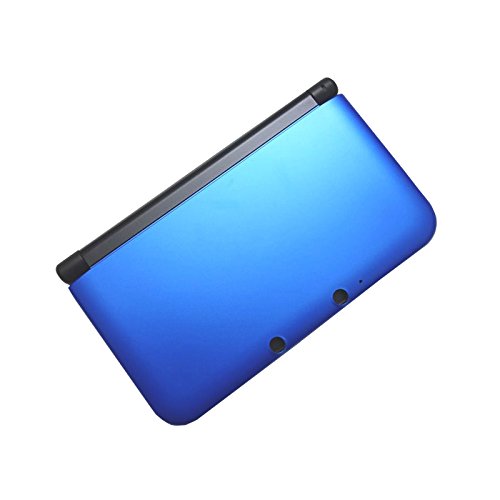 OSTENT Reemplazo de cubierta de caja de carcasa completa compatible para Nintendo 3DS XL 3DS LL - Color azul