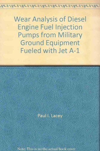 Wear Analysis of Diesel Engine Fuel Injection Pumps from Military Ground Equipment Fueled with Jet A-1