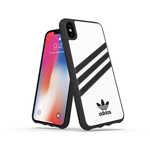 Adidas Originals - Carcasa para iPhone XS MAX, Color Blanco
