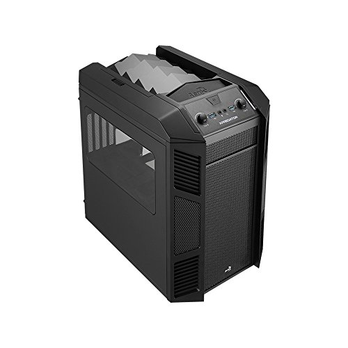 Aerocool Xpredator Cube - Caja de Ordenador (Cubo, PC, 1x 200 mm, 1x 140 mm, Micro-ATX, Mini-ITX, Juego)