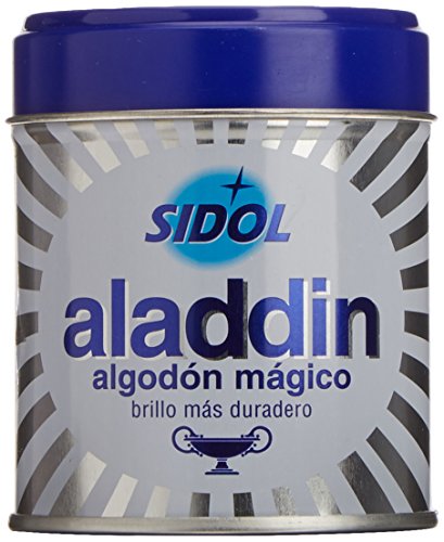 Aladdin - Algodón Limpia Metales, Pack de 3 x 75 g