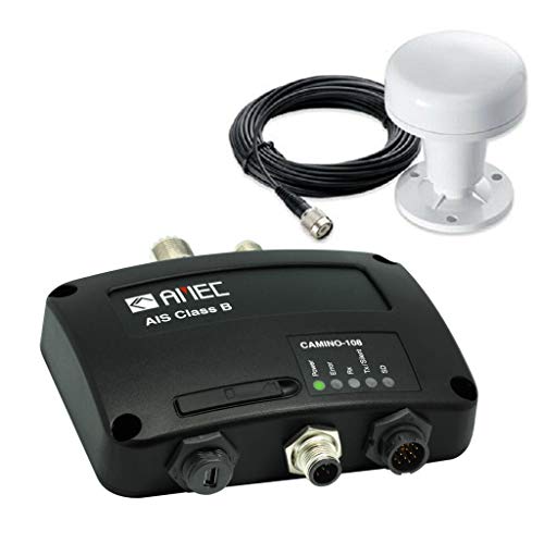 Amec Camino 108 Transpondedor AIS Marino con Antena GPS