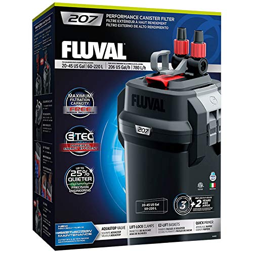 Fluval A443 207 Filtro Externo, Schwarz