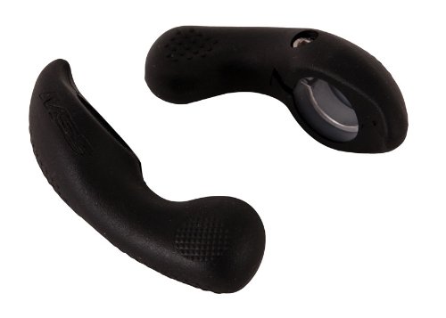 MSC Bikes 600Cr 75 mm - Acoples Manillar ergonómicos de Ciclismo, Color Negro