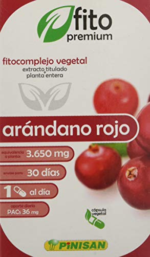Pinisan Fito Premium Arándano Rojo - 30 Cápsulas