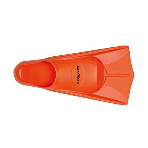 Head Swim Soft Fin - Aleta Unisex, Color Naranja, Talla 37