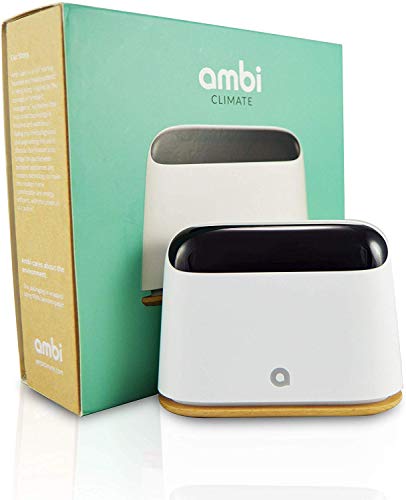 Ambi Climate 2 – Regulador Inteligente de Aire Acondicionado accionado por IA, Wi-Fi, Compatible con iOS/Android, IFTTT Activado – Blanco