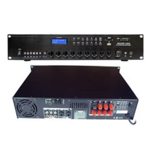 Amplificador línea 100 V Public Adress Pa 280 W MAX entradas 3 Micro 2 Line