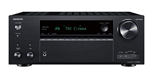 Onkyo TX-NR696(B) Receptor AV 7.2 (Sonido THX Cinema, Dolby/DTS:X, Wifi, Bluetooth, streaming, Apps de música, Spotify, Deezer, radio, Multiroom, 175 W/canal), negro