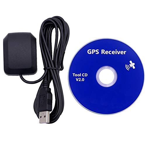 Receptor GPS Impermeable para Ordenador portátil, Interfaz USB, Ganancia de 27 db