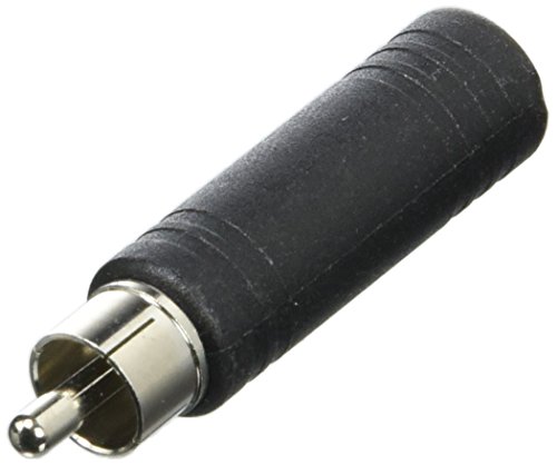 Accu Cable Jack 6,3mm mono f to RCA Cinch - Cable RCA a jack (6.3 mm, adaptador, profesional, mono, hembra)
