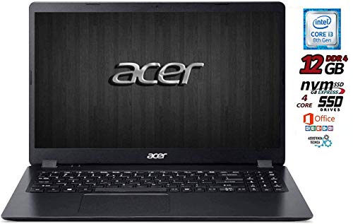 Acer Notebook CPU AMD A9 hasta 2,7 GHz, SSD de 256 GB + HDD de 500 GB, 8 GB de RAM, Windows 10, Radeon R5, Pantalla 15.6 HD LED, BT, WiFi, Hdmi, Office 2019, Listo para Usar