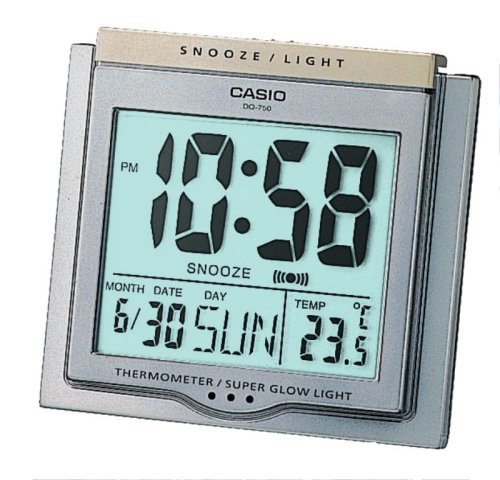 Casio Collection DQ-750-8ER, Reloj con Alarma Diaria, Amarillo