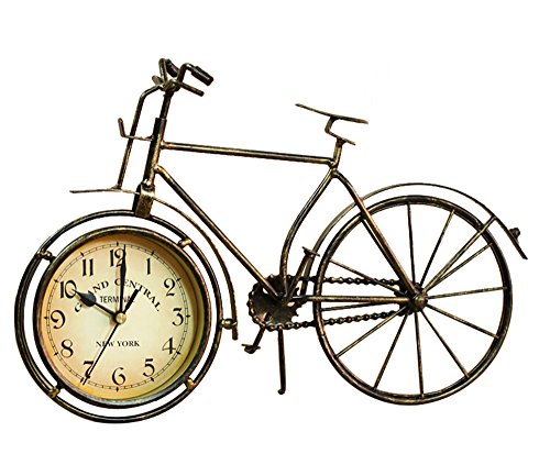 S.W.H Metal Vintage Hovis Reloj de Bicicleta Reloj de Bicicleta de Mesa Ornamento del Reloj