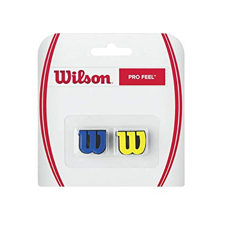 Wilson Pro Feel Antivibrador Raqueta-Unisex, Amarillo/Dorado, NS